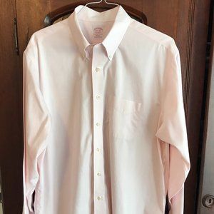 Brooks Brothers Men's Long Sleeve Dress Shirt Size 17.5" X 36"